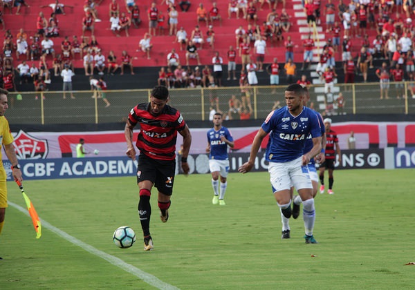 Vtória empata com o Cruzeiro e perde chance de se distanciar do Z4