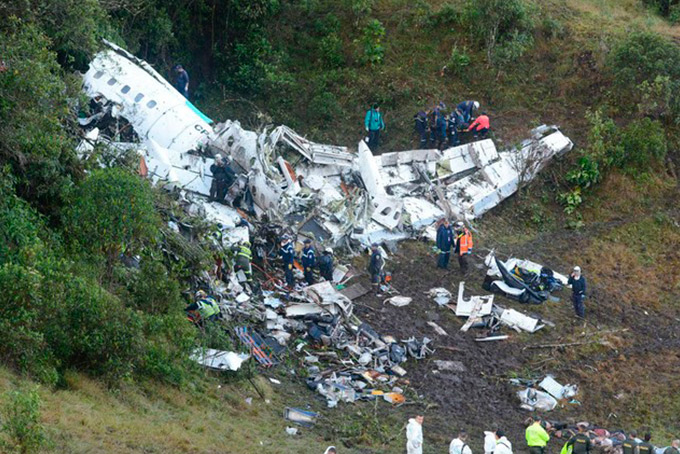 Tragédia com avião da Chapecoense completa um ano