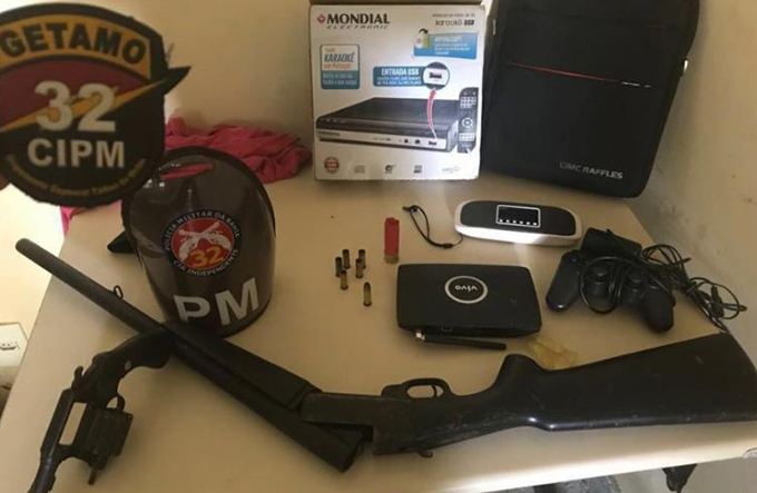 Suspeito é morto em ação policial após invadir fazenda 