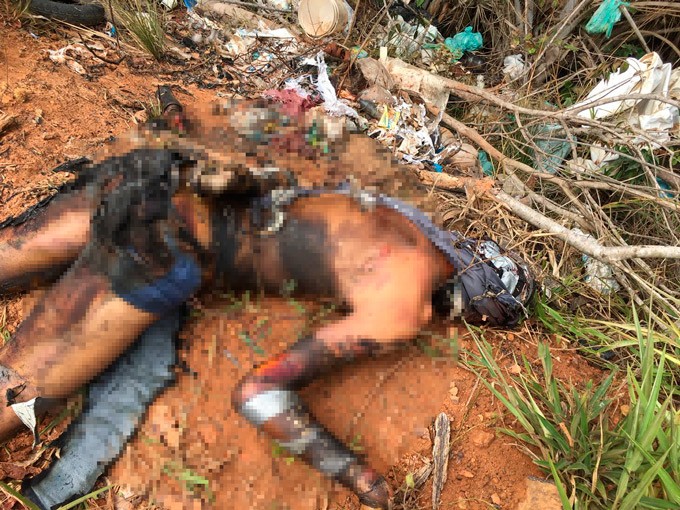 Corpo parcialmente carbonizado é encontrado na zona rural 