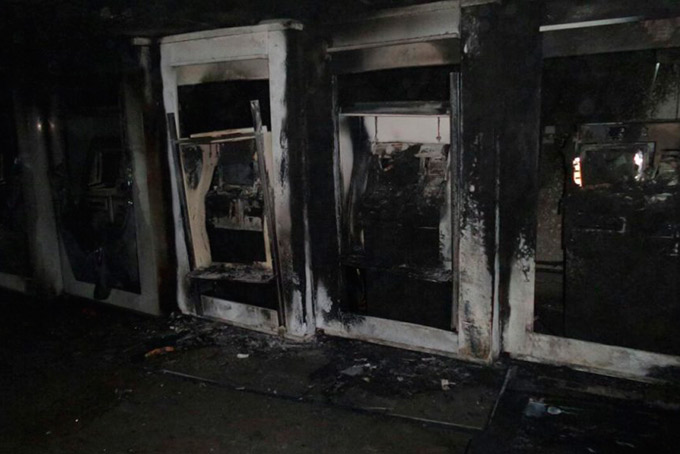 Incêndio atinge agência da Caixa em Alagoinhas