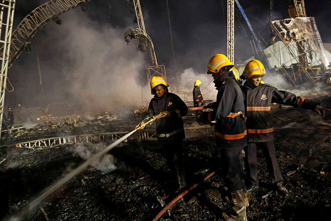 Incêndio em fábrica na Índia, deixa 12 funcionários mortos