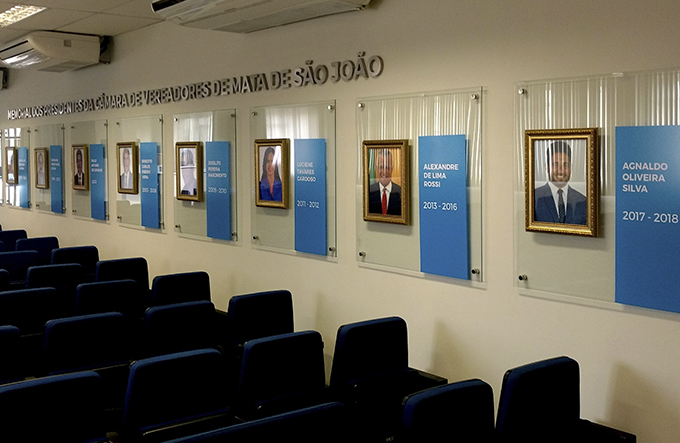 Câmara inaugura memorial que homenageia ex-presidentes 