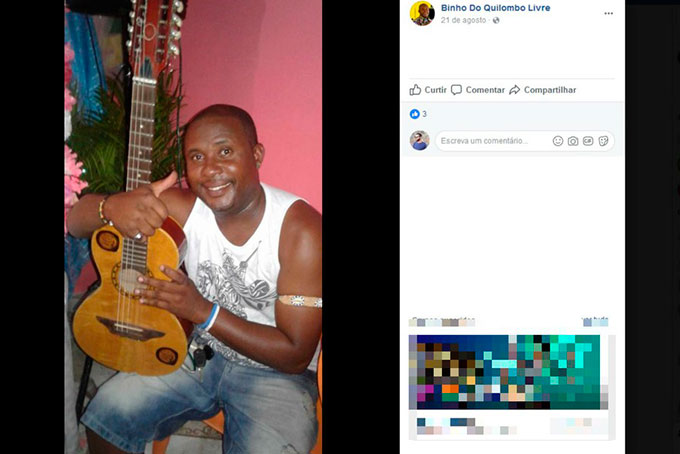 Suspeito de envolvimento na morte de líder quilombola é preso 