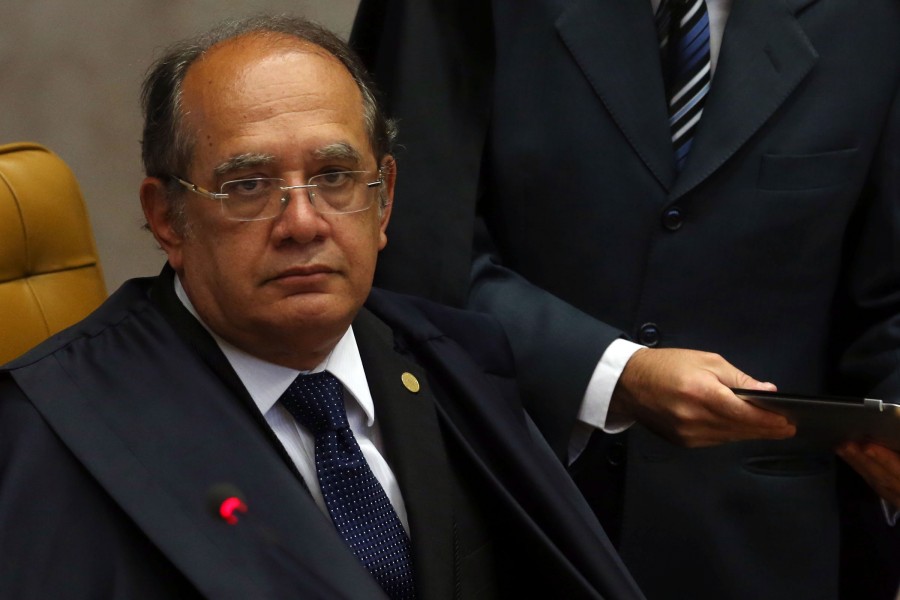 Gilmar manda investigar áudio que o acusa de receber propina