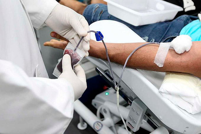 Shoppings fazem coleta de sangue para doação até sexta 12