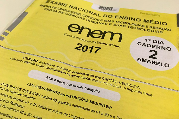 Resultado do Enem é antecipada para dia 18 de janeiro 