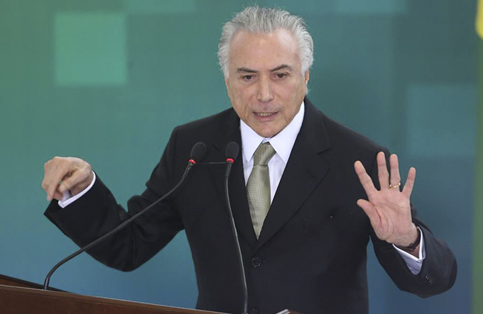 Encontro de Temer com diretor da PF foi sobre segurança