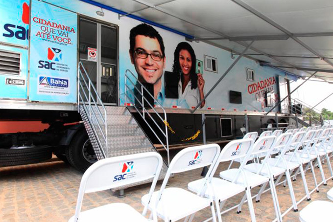 SAC Móvel no Boulevard Shopping Camaçari até dia 26 