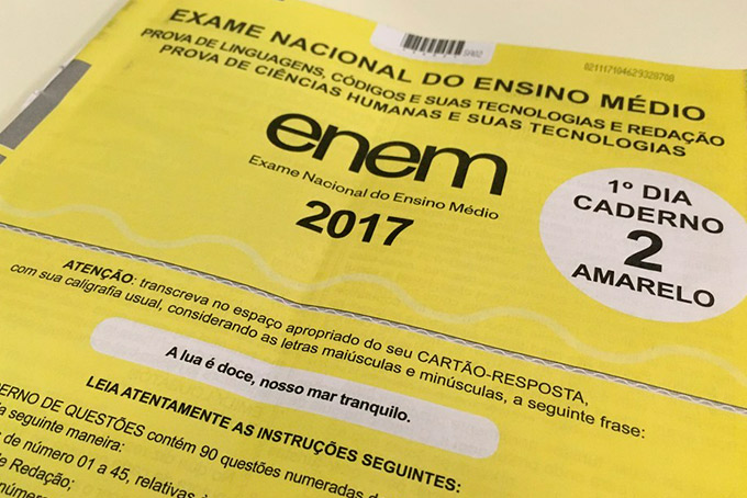 Resultado do Enem será divulgado nesta quinta às 11h