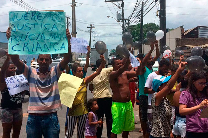 Menina de 11 anos é morta durante operação policial 