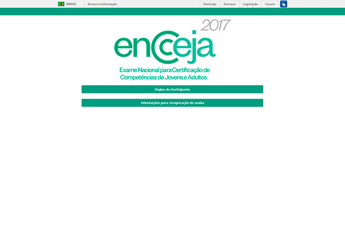 Candidatos do Encceja continuam sem conseguir ver resultado