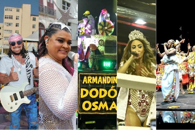 Confira as atrações deste sábado de Carnaval 