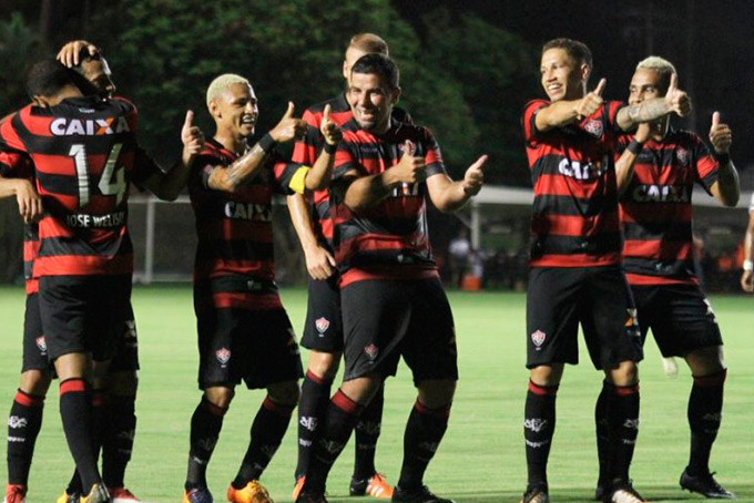 Vitória vence o Corumbaense e avança na Copa do Brasil