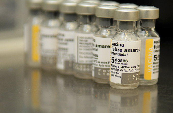 Vacina de febre amarela com dose fracionada inicia hoje 