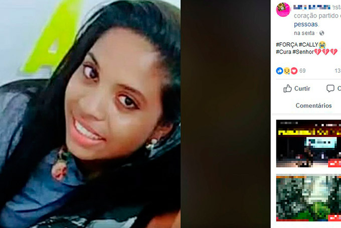  Jovem cai de carro do namorado e é atropelada 
