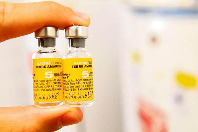 Vacinação contra febre amarela será ampliada para todo o país