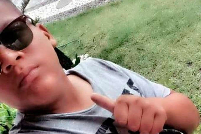 Jovem de 14 anos morre após ser atingido por tiro na testa 