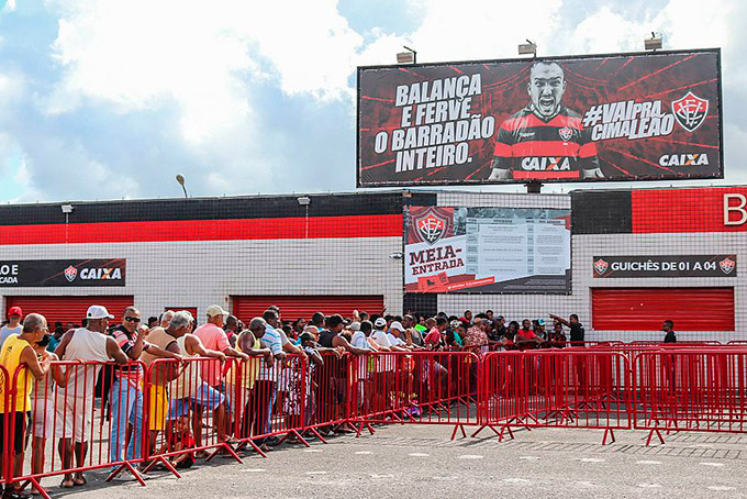 Restam pouco mais de 9 mil ingressos para o Ba-Vi