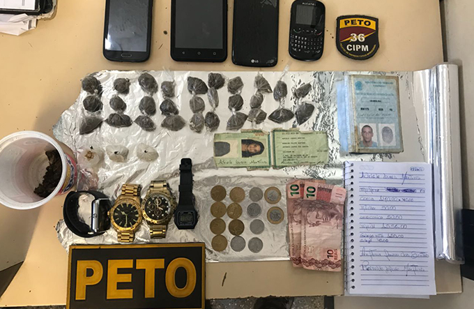 Bando é preso acusado de tráfico de drogas na Urbis