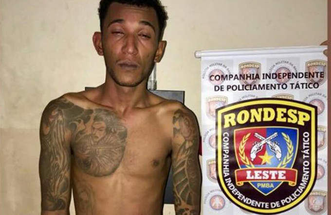 Alvo prioritário da SSP, traficante ‘Zoi’ é capturado em Feira