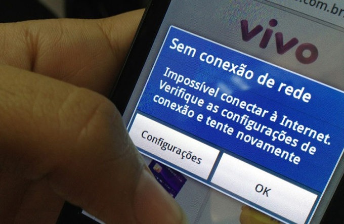 Operadora Vivo deixa clientes sem sinal em Mata de São João