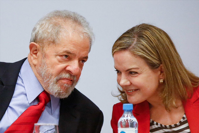 PGR denuncia Lula, Palocci e Gleisi por propina da Odebrecht