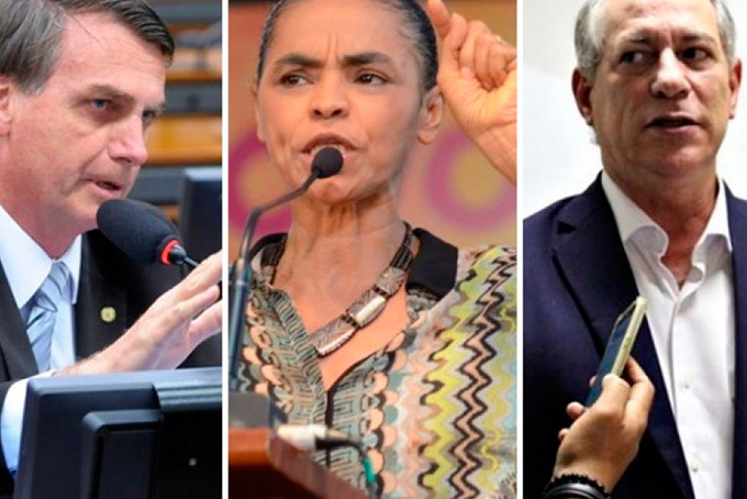 Instituto Paraná: no Nordeste, Bolsonaro empata com Marina e Ciro