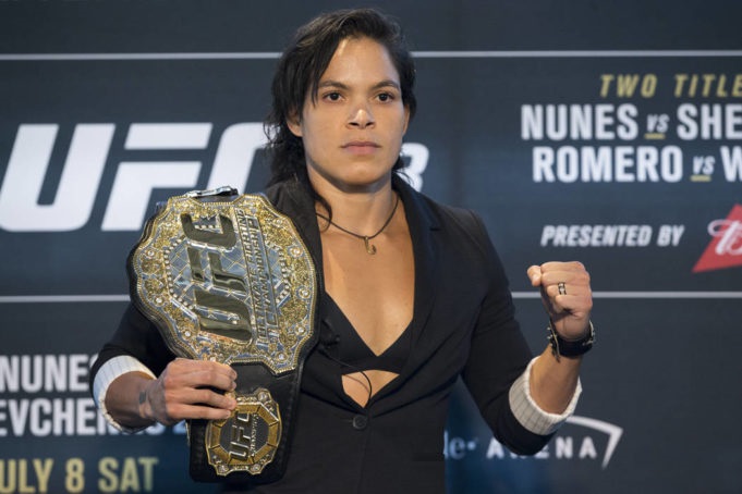 Pojucana Amanda Nunes defende cinturão do UFC neste sábado (12)