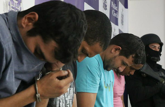 Ladrões de banco presos agiam sem armas e usavam bloqueador de câmera