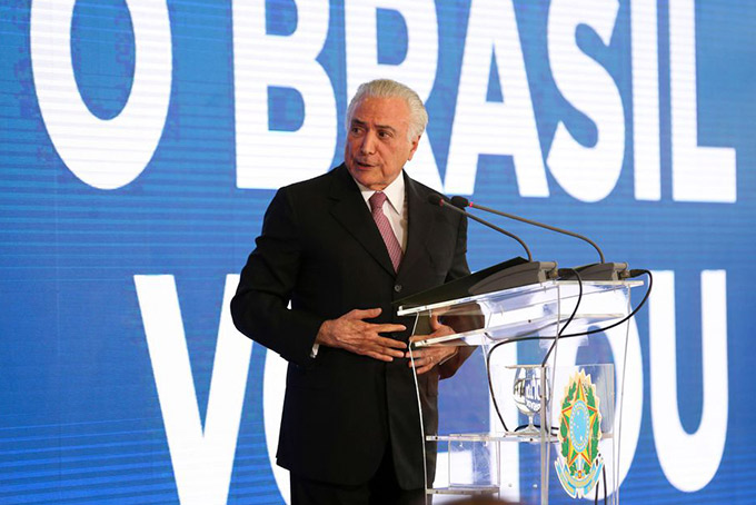 Temer faz balanço e diz que tem muito por fazer até o fim do governo
