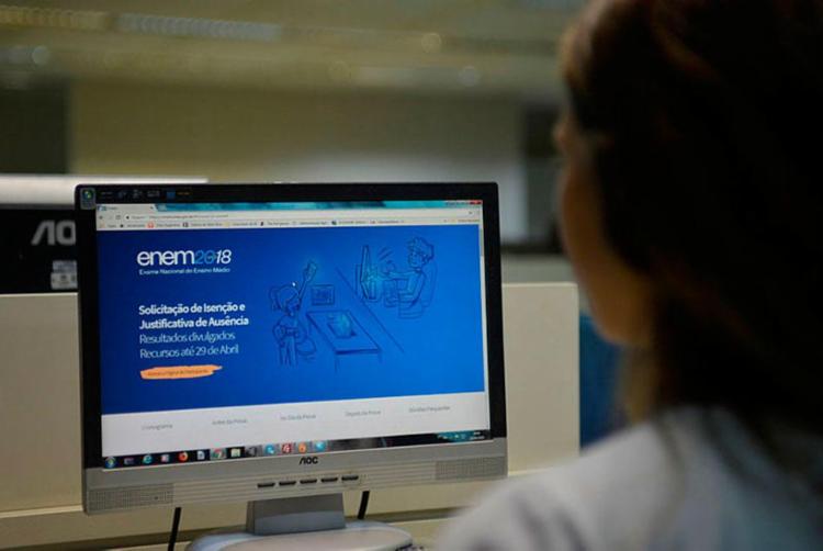 Estudantes têm até quarta para pagar Enem 2018