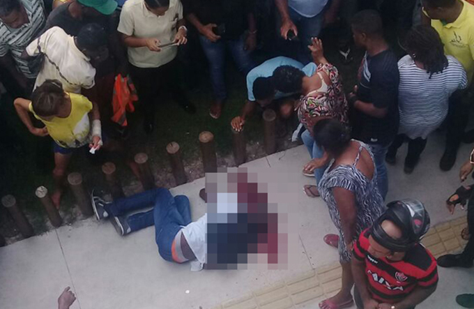 Homem é assassinado a tiros na frente do CIAT 