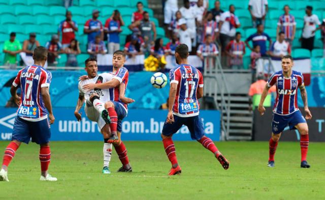 Bahia vence o Vasco na Fonte Nova e deixa a zona 