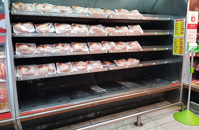Abastecimento de carne de aves e suínos pode levar até 2 meses para normalizar