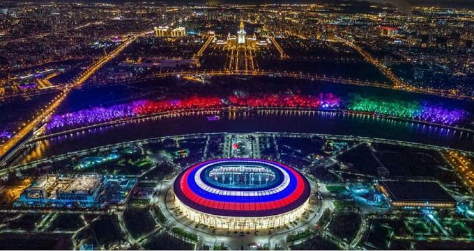 Rússia enfrenta a Arábia Saudita no jogo de abertura do Mundial