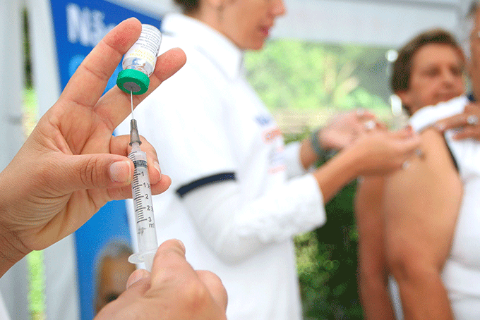Ministério da Saúde prorroga vacinação contra gripe