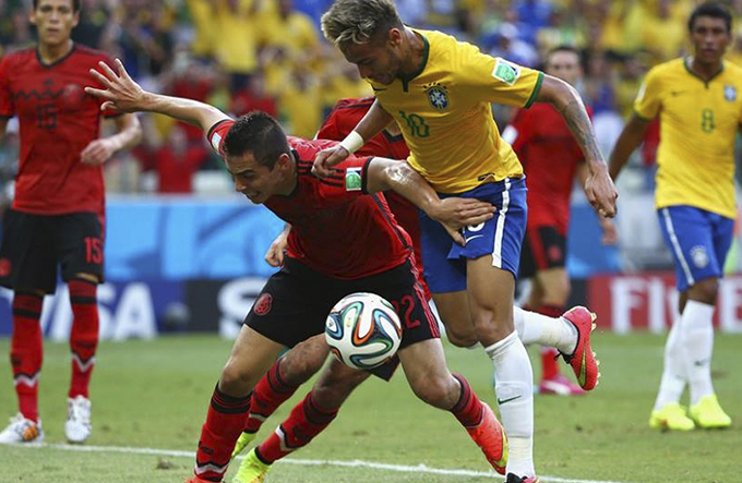 Brasil nunca perdeu para o México em Copas do Mundo