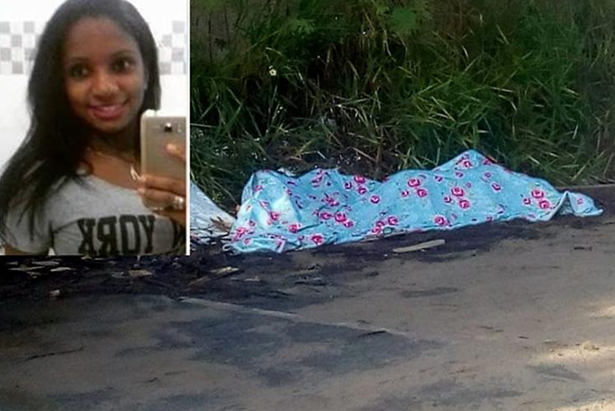Jovem é assassinada a pauladas com filho no colo