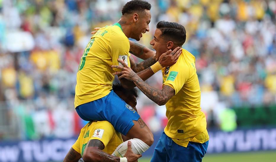 Brasil vence o México e se classifica às quartas da Copa
