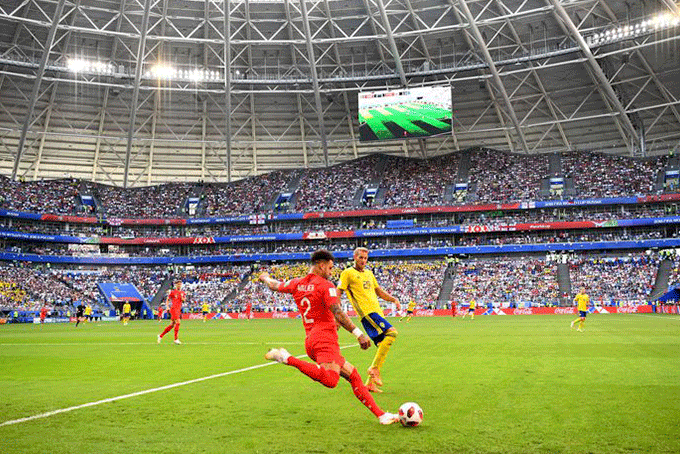 Croácia e Inglaterra disputam segunda vaga para final da Copa