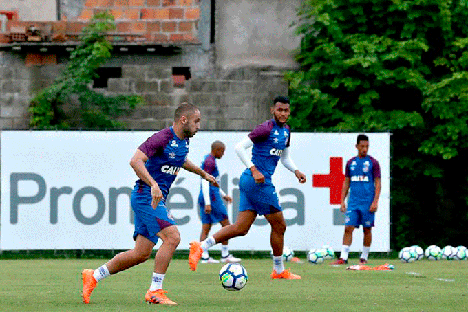 Elenco do Bahia volta aos treinos de olho no Vasco