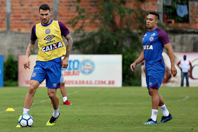 Edigar celebra retorno ao time; Bruno já treina no Fazendão