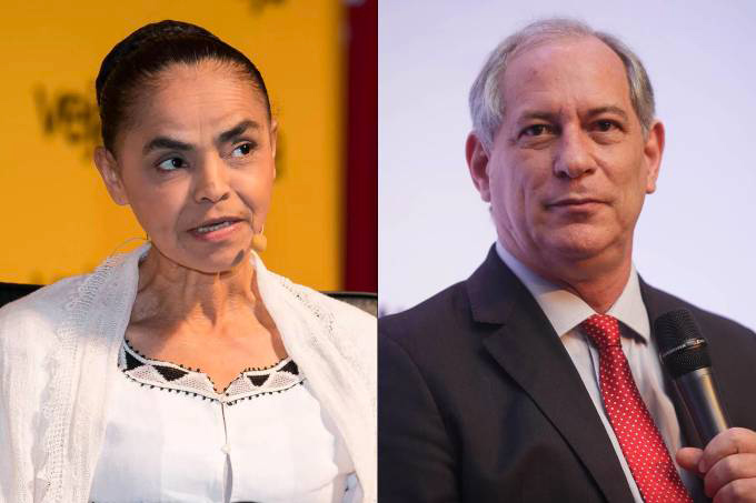 Marina e Ciro conversam para possível aliança no 2º turno 