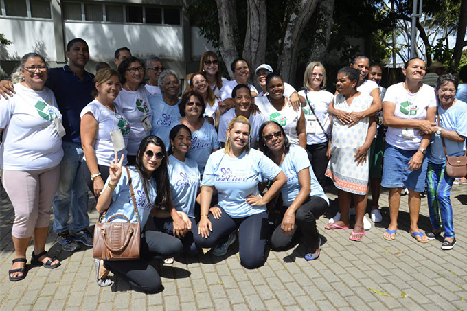 Projeto Conviver recebe de braços abertos Associação de Amparo ao Idoso