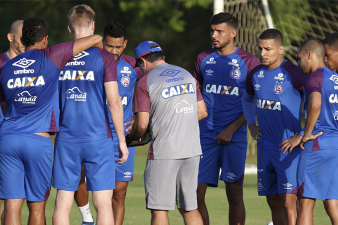 Bahia se apresenta e inicia preparação para partida decisiva contra o Palmeiras
