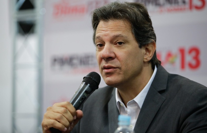 MP acusa Haddad por corrupção, quadrilha e lavagem de dinheiro