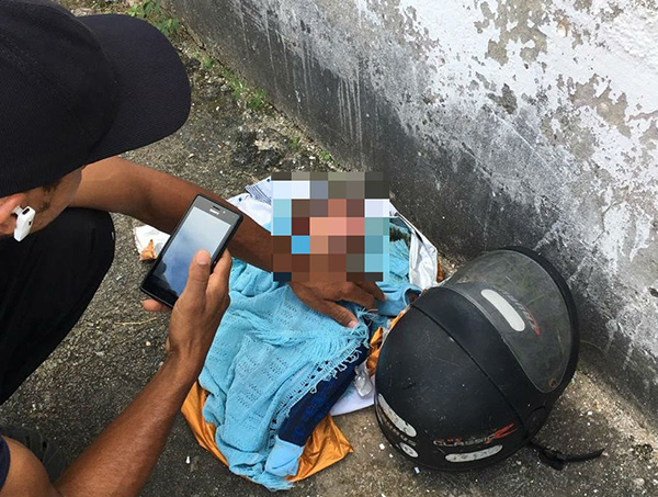 Bebê recém-nascido é encontrado na rua em Salvador