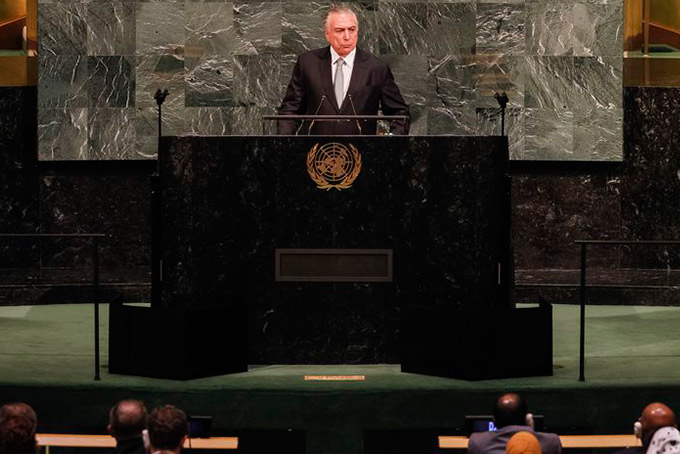 Temer defenderá, na ONU, política de apoio a imigrantes
