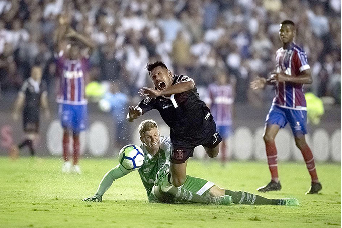 Bahia perde para o Vasco e fica a um ponto do Z4